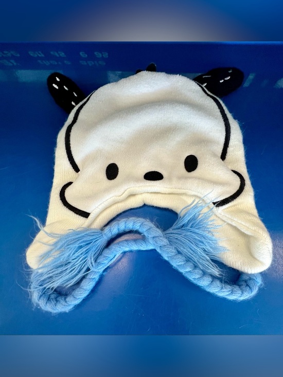 Sanrio Accessories - Hot Topic Sanrio Hello Kitty & Friends Pochacco Tassel Beanie Kawaii Cutesy